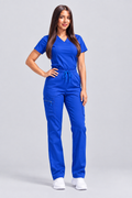 Uniforme azul rey - pose frontal