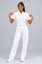 Uniforme blanco - pose mangas