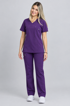 Uniforme violeta - frente