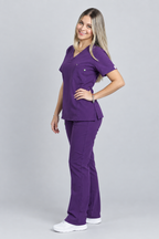 Uniforme violeta - perfil